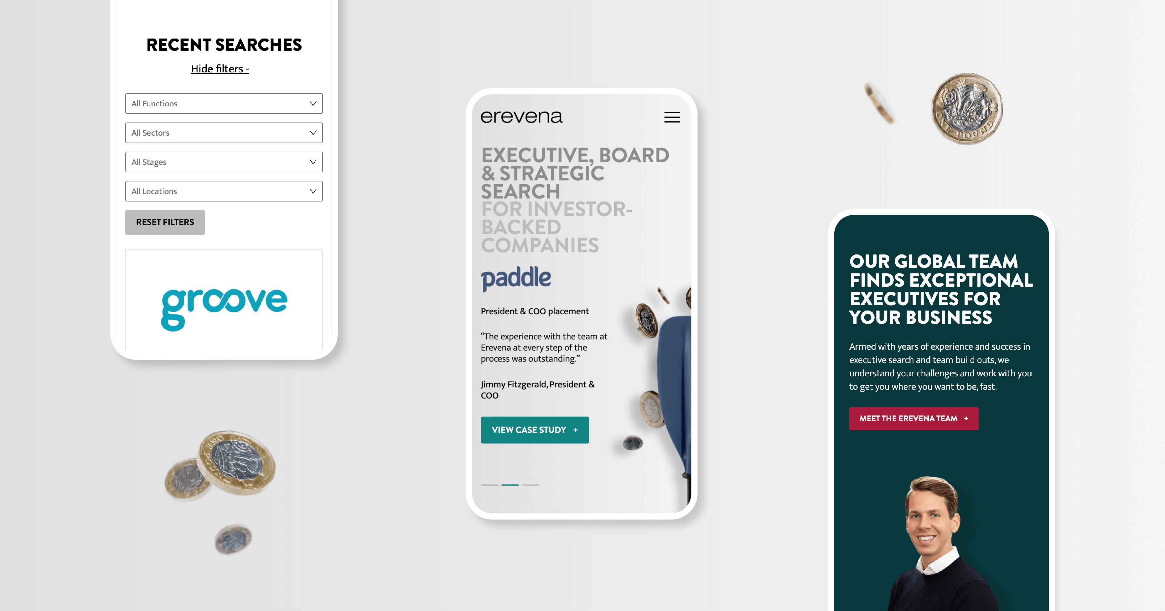 Phone mockups