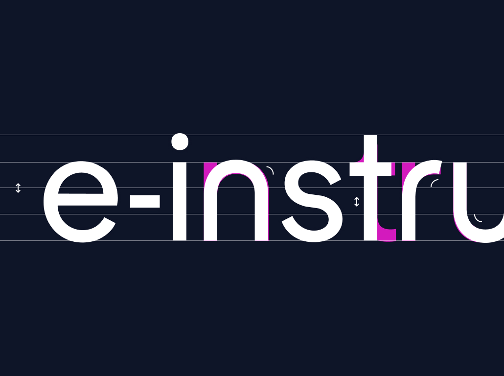 Breakdown of e-instruments logo