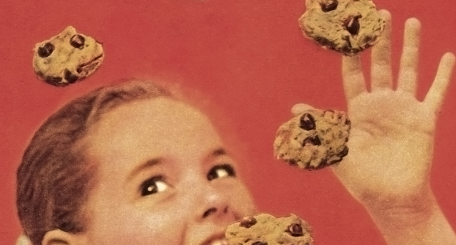 Picture of child with cookies